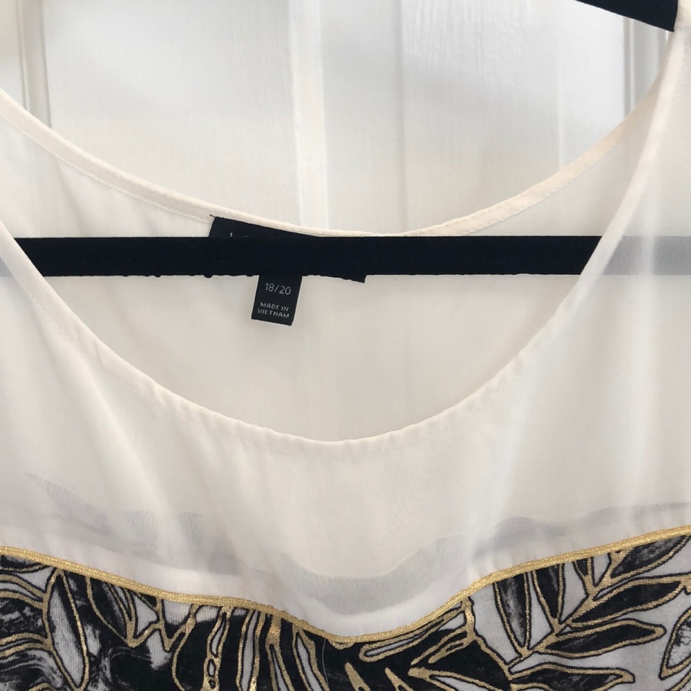 Lane Bryant tropical top - Picture 3 of 3